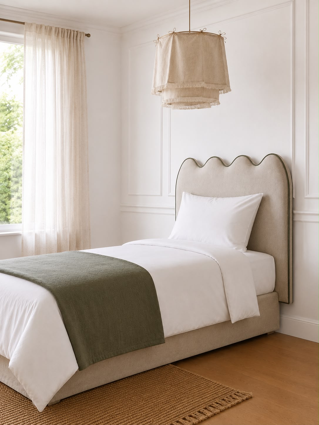 Respaldo de Cama Modelo Ondas - Imagen 2